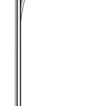 AXOR One Colonne de douche 280 1jet pour installation encastrée