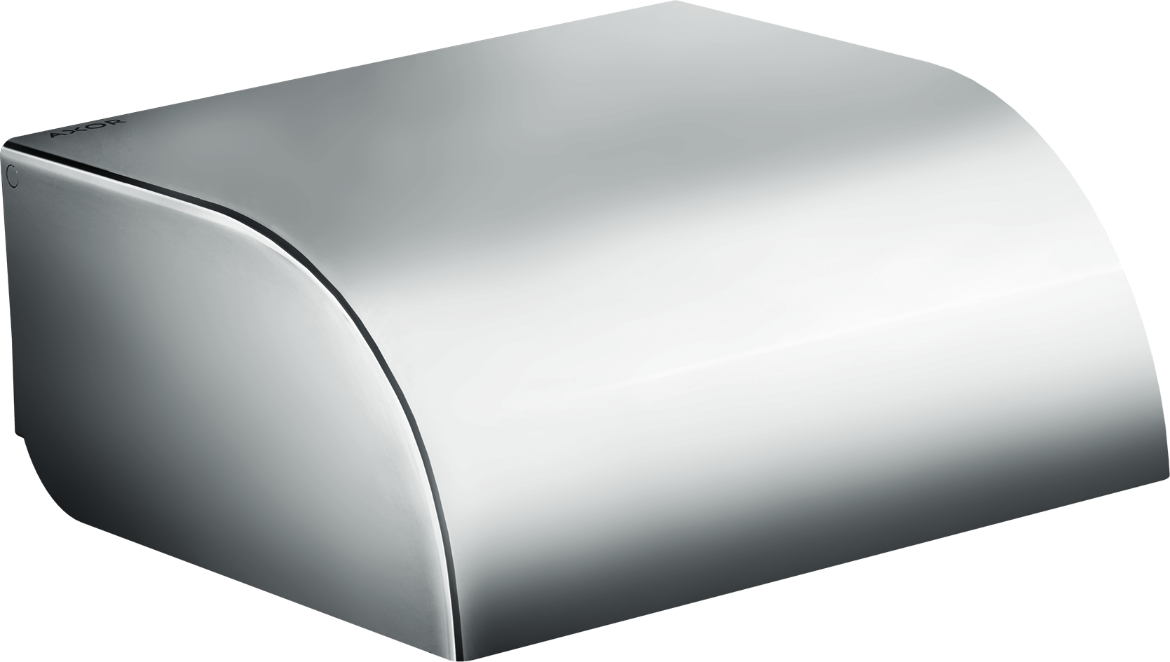 154__apr05910_tif.png AXOR Universal Circular Porte-papier WC avec couvercle – Image 1