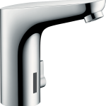 Focus Mitigeur de lavabo électronique avec manette de réglage de température sur batterie