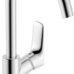 Logis Mitigeur de lavabo 210 bec haut sans tirette ni vidage