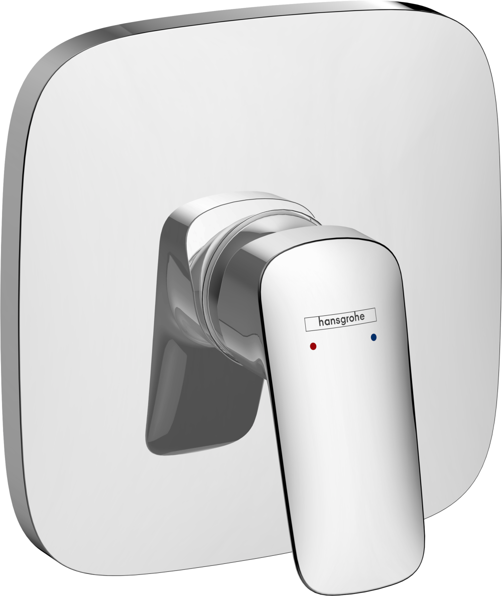 Logis Set de finition pour mitigeur douche haut débit encastré