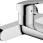 Logis Mitigeur de lavabo mural sans tirette ni vidage