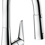 Talis M51 Mitigeur de cuisine 160, avec douchette extractible 2 jets