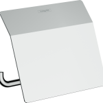 AddStoris Q Porte-papier WC avec couvercle