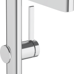 Finoris Mitigeur de lavabo 230, bec pivotant, bonde clic-clac