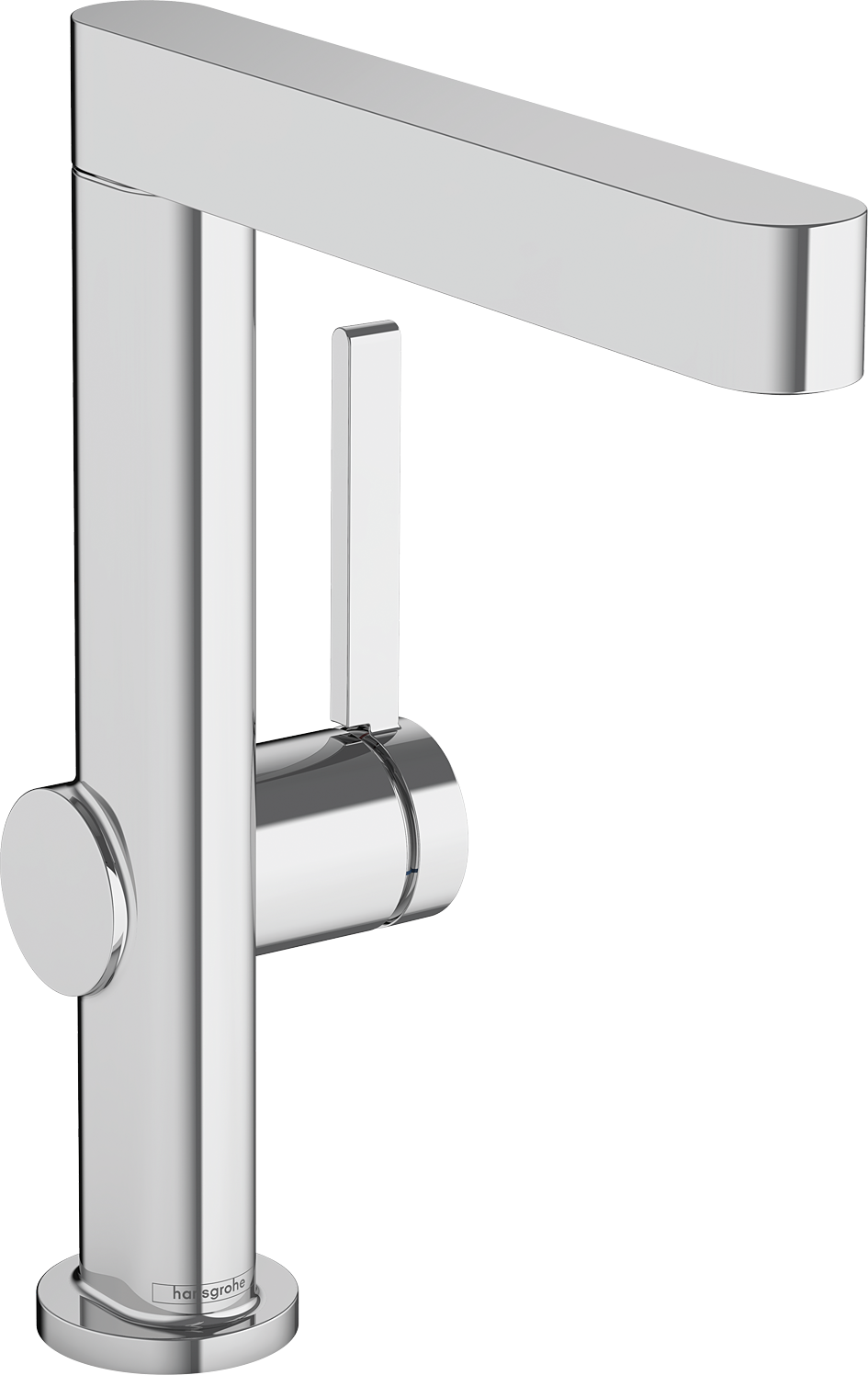 154__hpr03342_tif.png Finoris Mitigeur de lavabo 230, bec pivotant, bonde clic-clac – Image 1