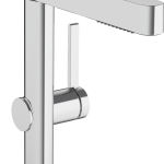 Finoris Mitigeur de lavabo 230 avec douchette extractible 2jet, bonde clic-clac