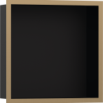 XtraStoris Individual Niche murale 300/300/100 noir mat avec cadre design