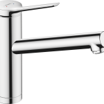 Zesis M33 Mitigeur de cuisine 160, installation devant une fenêtre, 1 jet