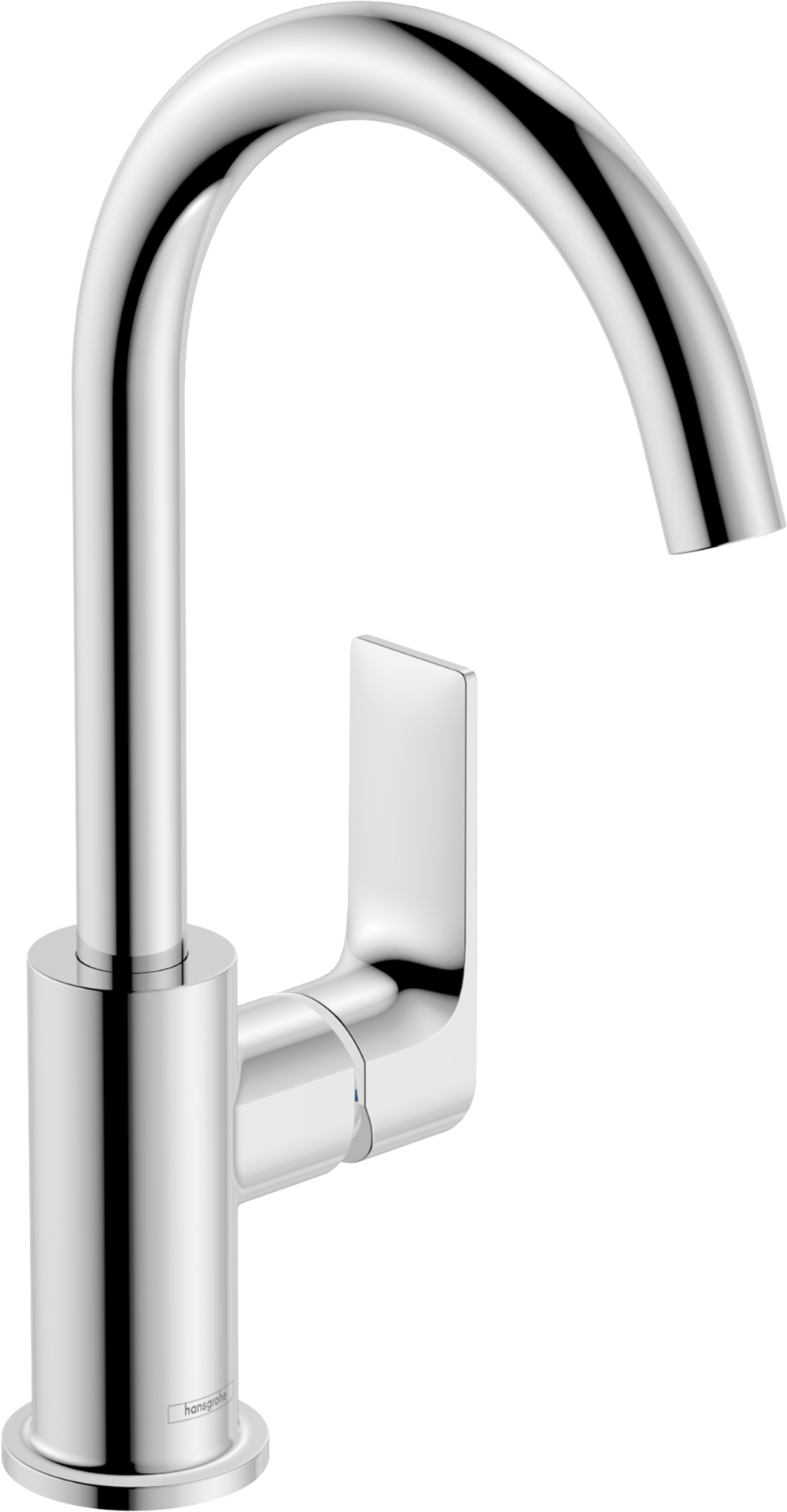 Rebris E Mitigeur de lavabo 210 avec bec orientable, tirette et vidage