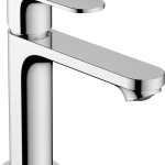 Rebris S Mitigeur de lavabo 110 CoolStart avec tirette et vidage métallique