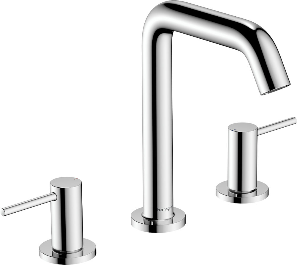 Tecturis S Mélangeur de lavabo 3 trous 150 EcoSmart+ avec bonde Push-Open
