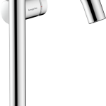 Tecturis S Mitigeur de lavabo 240 Fine CoolStart, bonde clic-clac