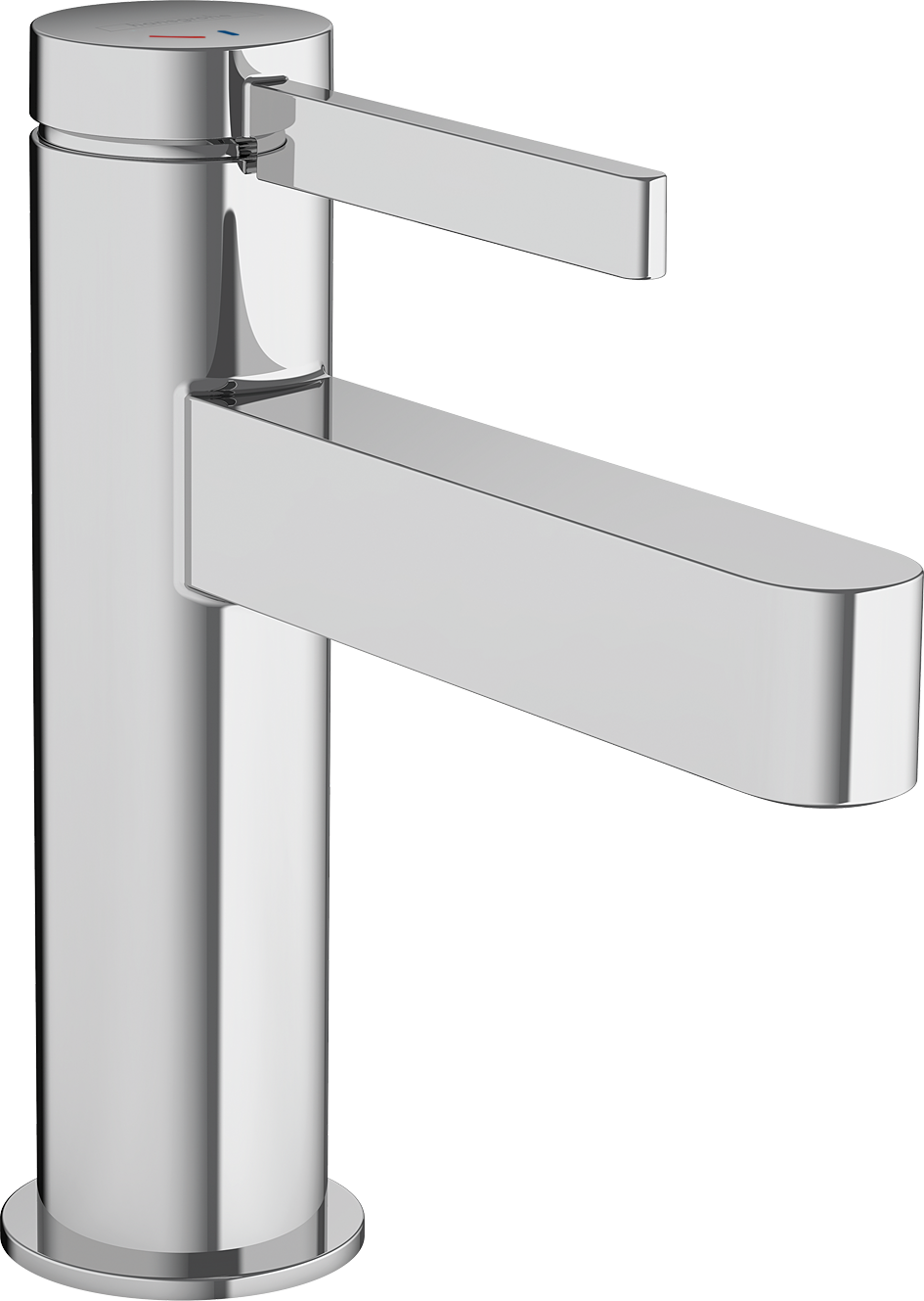 154__hpr08788_tif.png Finoris Mitigeur de lavabo 100 CoolStart, bonde clic-clac – Image 1