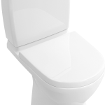 O.novo Cuvette pour ensemble WC sans bride compact, 605 x 360 x 400 mm