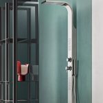 Trend, panneau de douche avec mitigeur