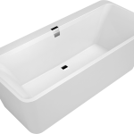 Squaro Edge 12 Baignoire en îlot, 1800 x 800 mm, Couleur à la demande