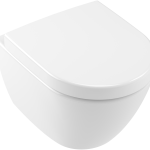 Subway 2.0 Cuvette WC sans bride compact, 480 x 355 x 360 mm, modèle suspendu, avec DirectFlush, Blanc