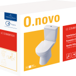 O.novo Combipack, 650 x 360 x 400 mm, modèle sur pied, Blanc