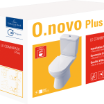 O.novo Combipack, 670 x 360 x 790 mm, modèle sur pied, Blanc
