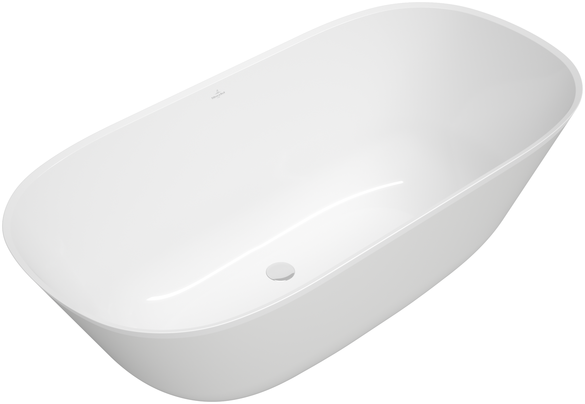 pic_UBQ155ANH7F2BCV-01.png Theano Baignoire en îlot, 1550 x 750 mm, Couleur à la demande – Image 1